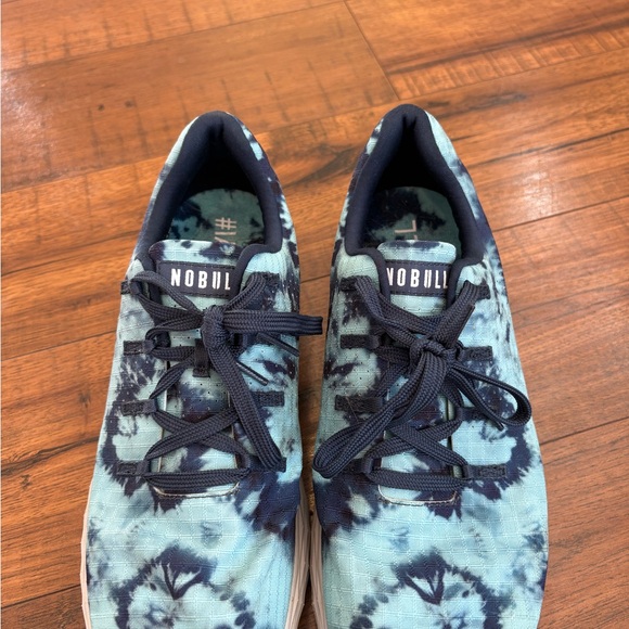 NOBULL Allday Ripstop Runner Tie-Dye Blue Women's Sneaker 10 Mens 8.5 - Picture 7 of 7